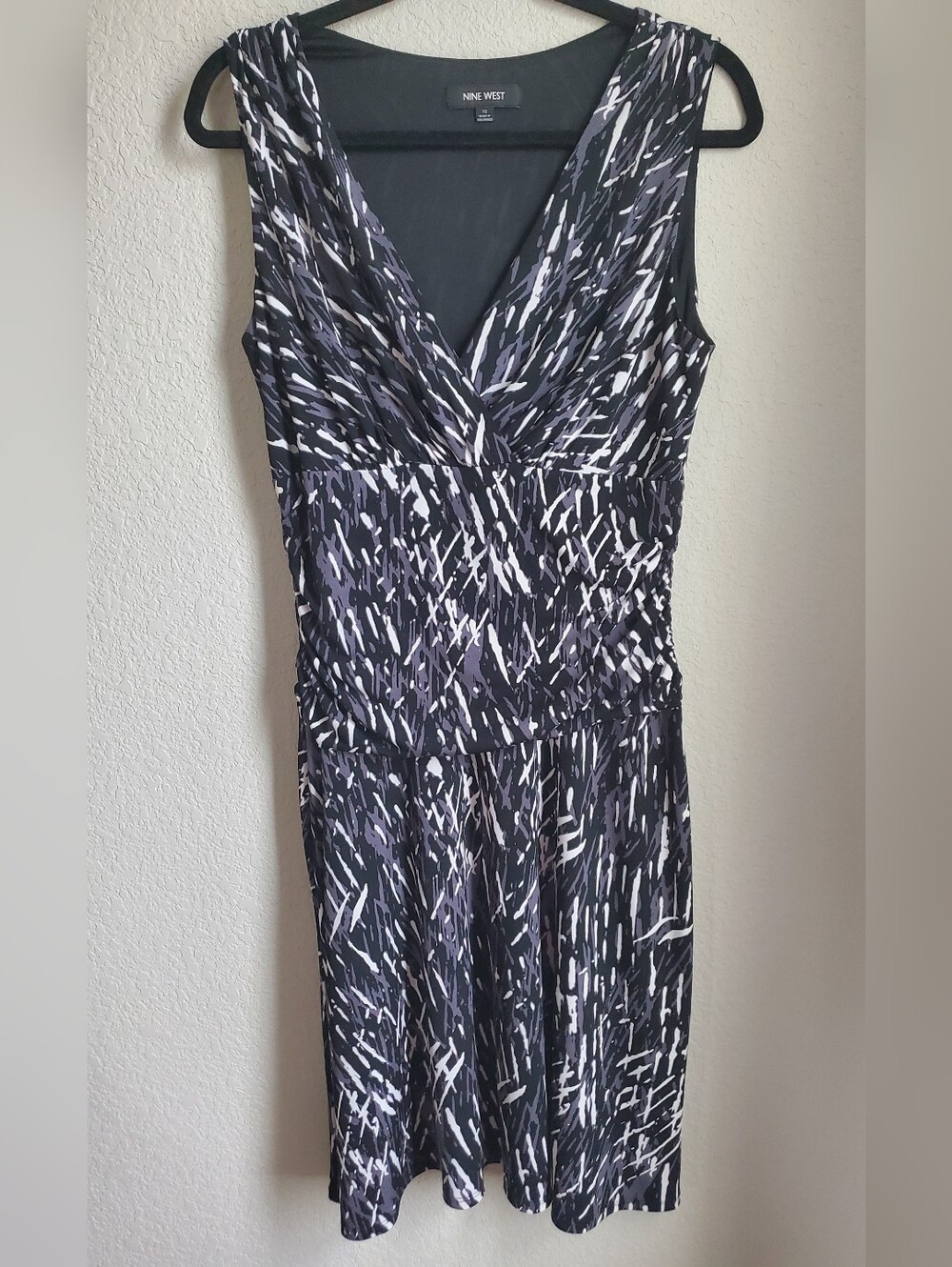 Nine West Black & White Dress